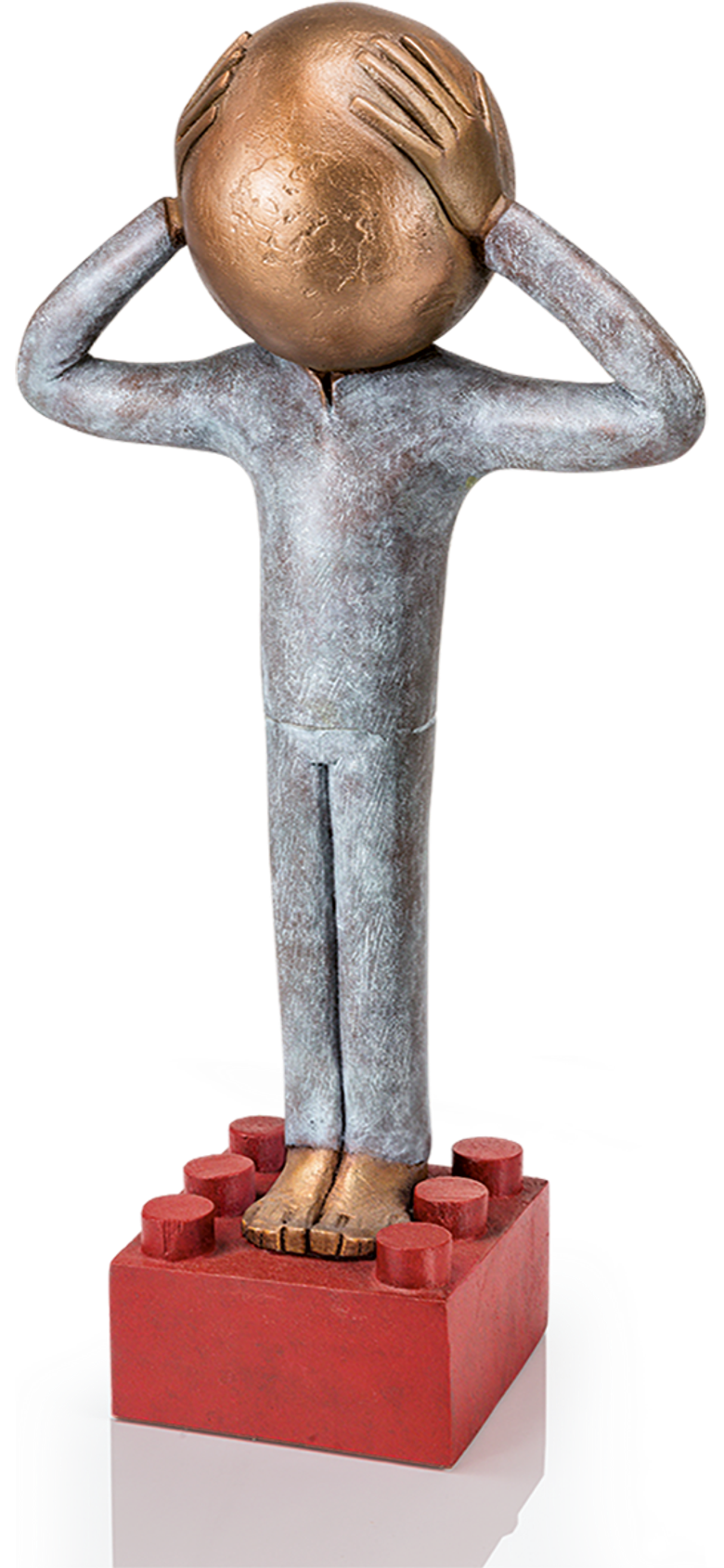 Bronzefigur »Kurzdavordanach« von Ivan Lardschneider