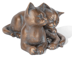 Bronzefigur »Kätzchen« aus dem Atelier Strassacker