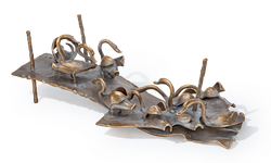 Bronzefigur «Schwäne am Rhein» aus dem Atelier Strassacker