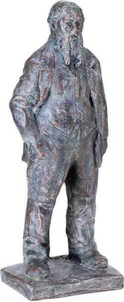 Bronzefigur Der Chef von Friedhelm Zilly