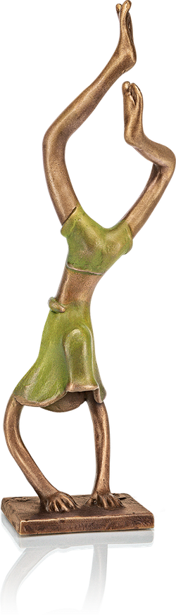 Bronzefigur «Handstand» von Kurtfritz Handel