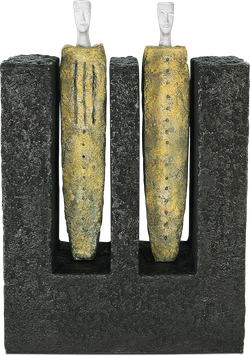 Bronzefigur Case II von Josette Taramarcaz