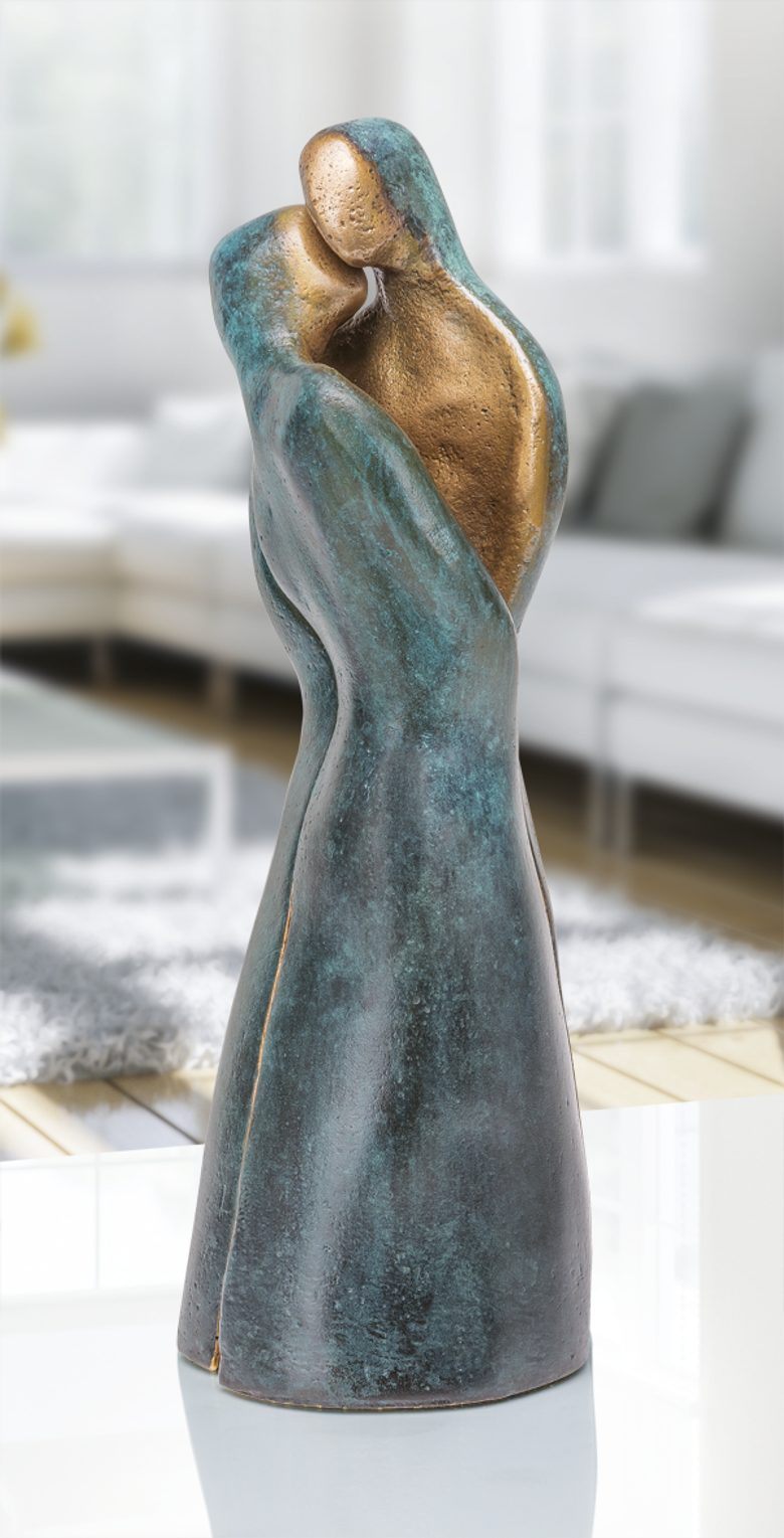 Bronzefigur Familie 4teilig von Maria-Luise Bodirsky