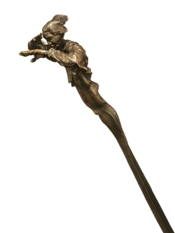 Bronzefigur Astronom von Woytek