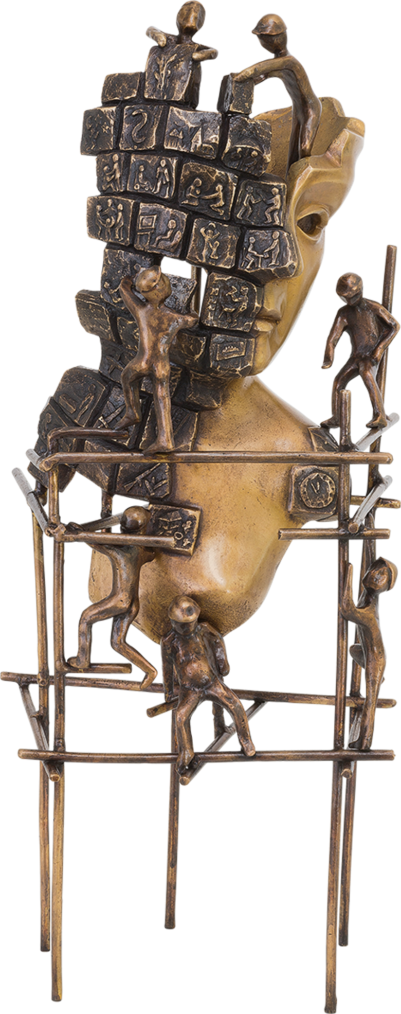 Bronzefigur Genitichaous von Robert Simon