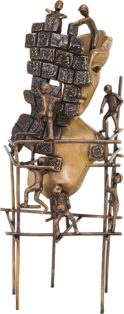 Bronzefigur Genitichaous von Robert Simon