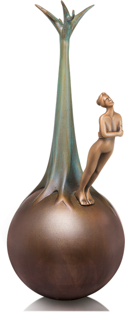 Bronzefigur Bellerophon von Andrea Bucci