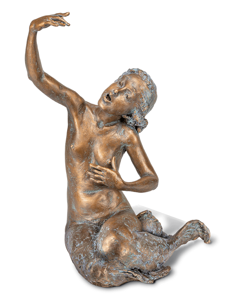 Bronzefigur-Set »3 Sirenen« von Pawel Andryszewski