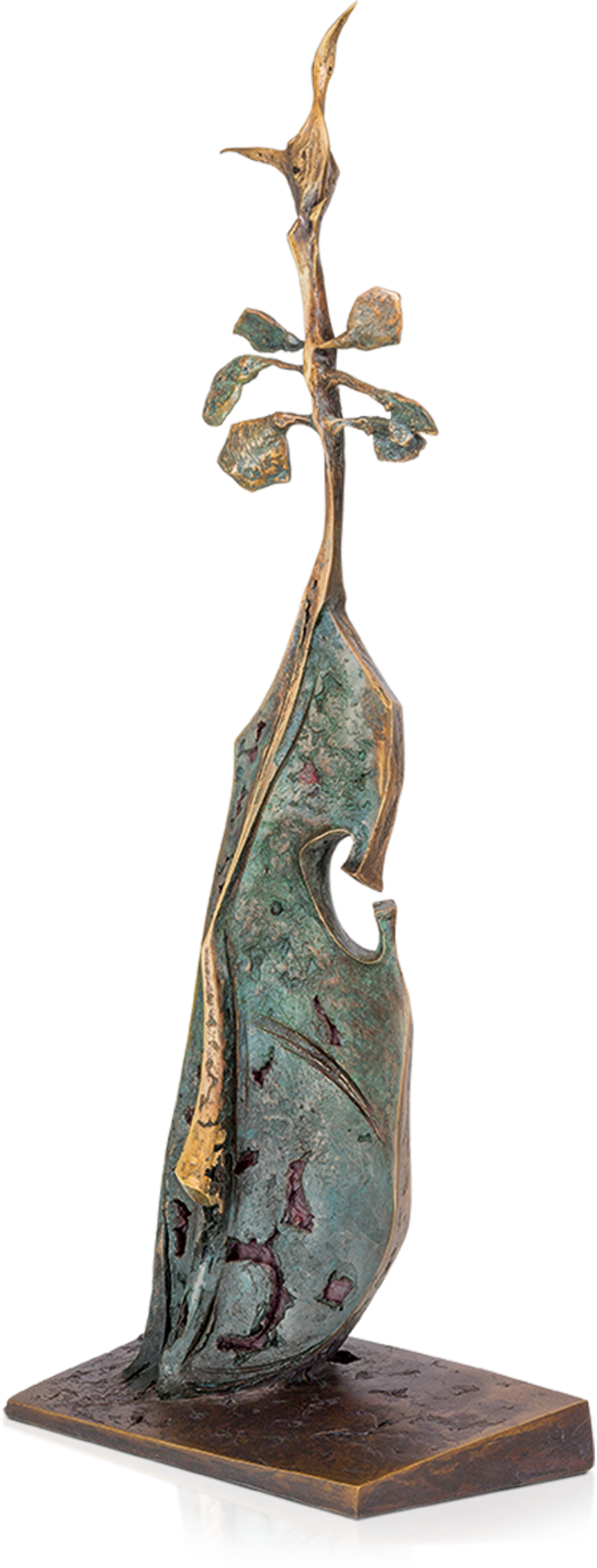 Bronzefigur Frühling von Woytek