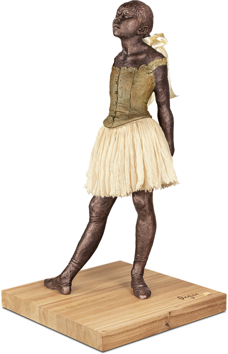 Bronzefigur »Vierzehnjährige Tänzerin« von Waldemar Schröder