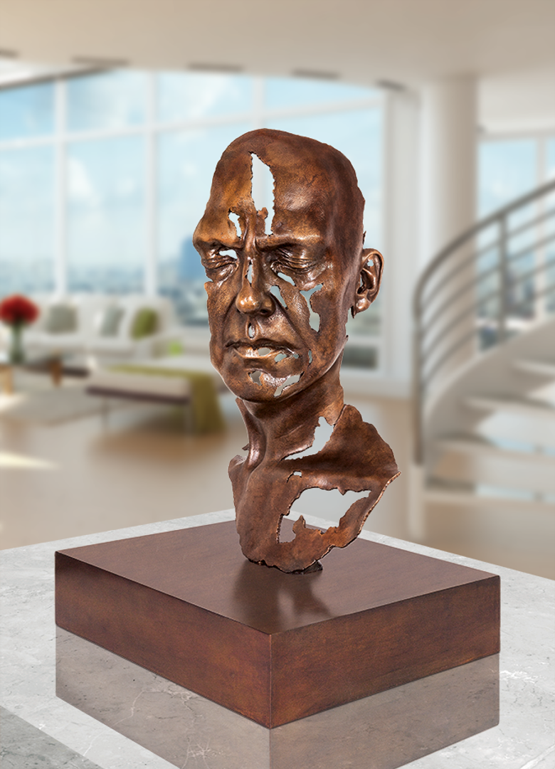 Bronzefigur Fragment II von Jamie Salmon