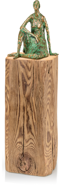 Bronzefigur »Marie« von Gudrun Rienhardt