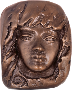 Bronzefigur Frohsinn von Maria-Luise Bodirsky