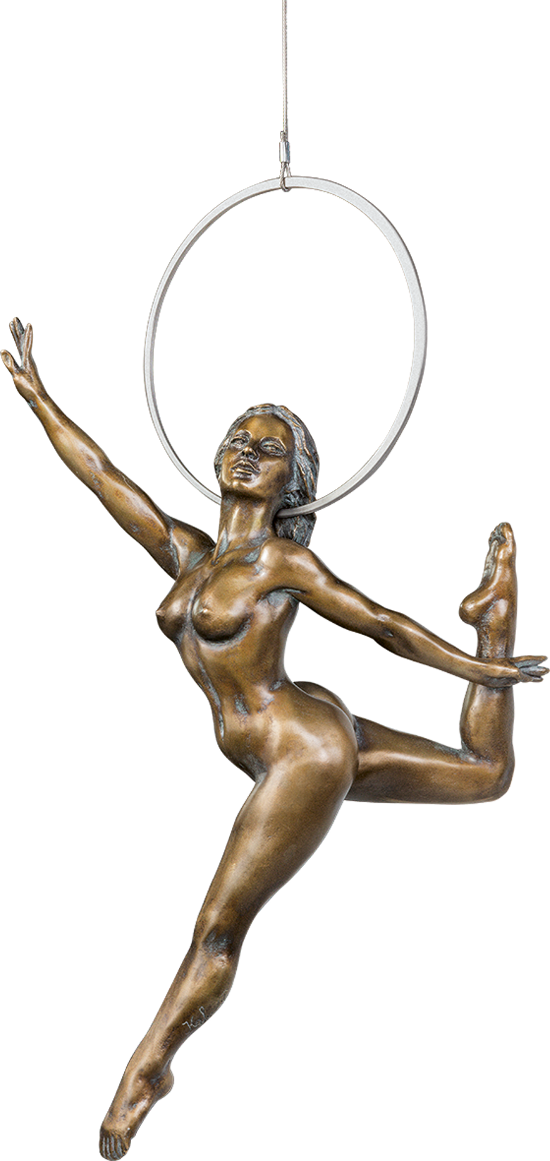 Bronzefigur »Hadar« von Karin Lutz