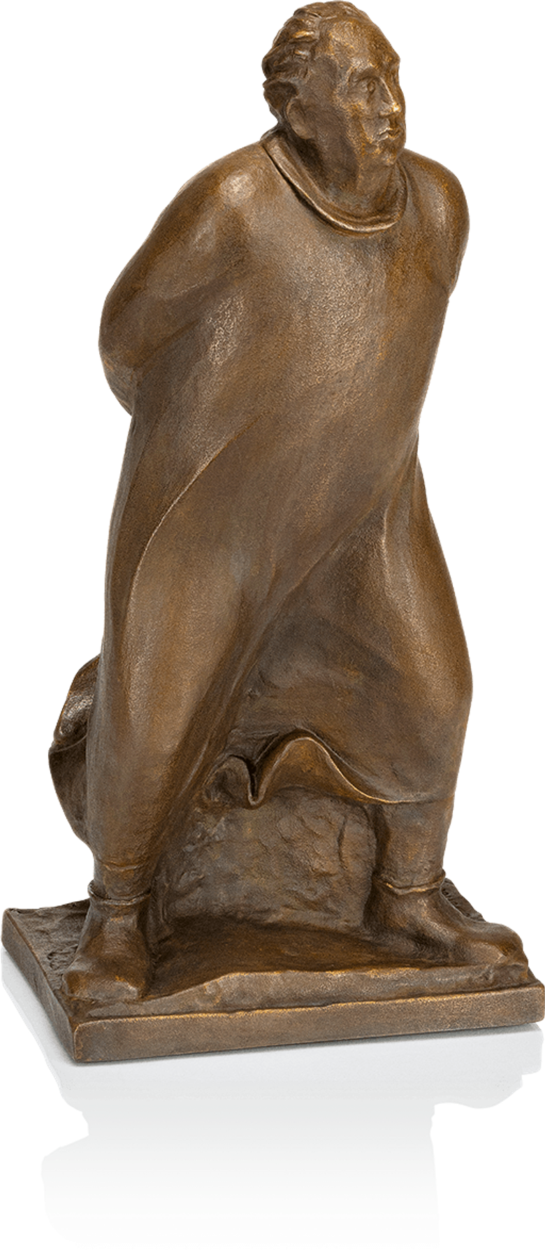 Bronzefigur »Der Spaziergänger« von Ernst Barlach