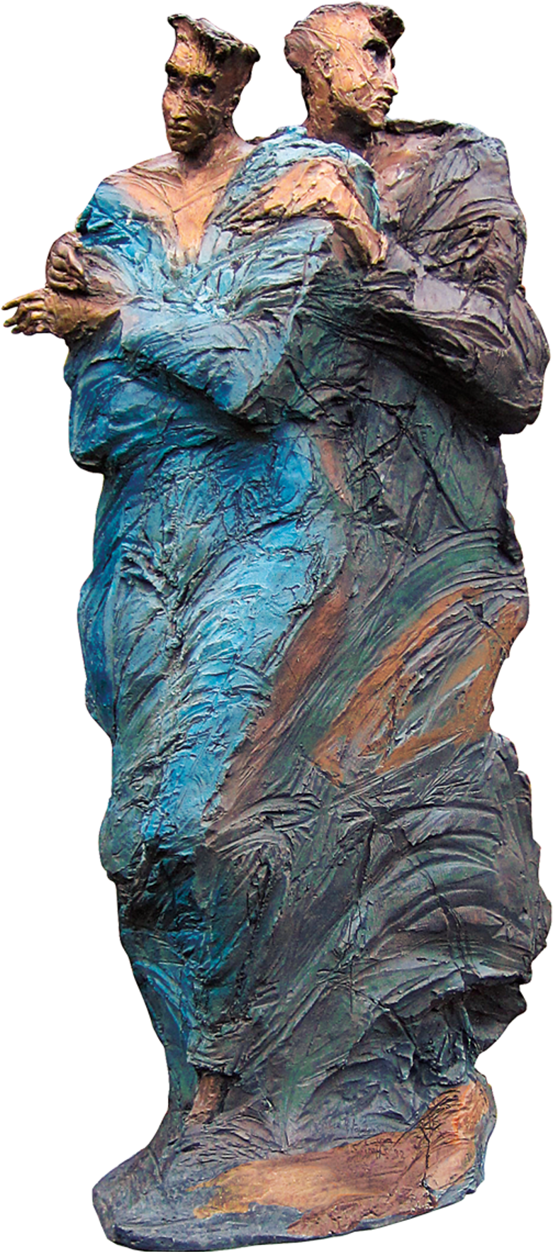 Bronzefigur Rose, che belle Rose von France & Hugues Siptrott