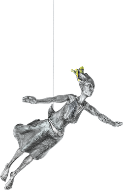 Bronzefigur Freefall (her) von Michal Trpák