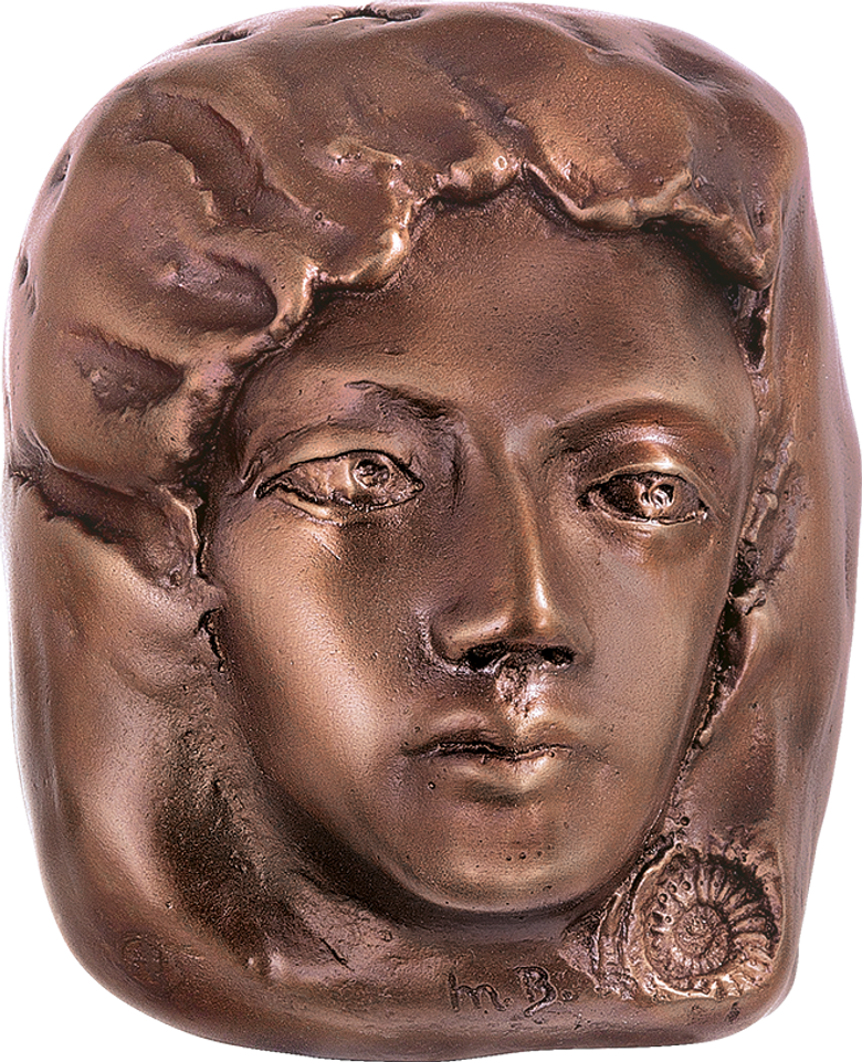 Bronzefigur Die Glänzende von Maria-Luise Bodirsky