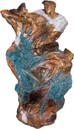 Bronzefigur Three nice mice von France & Hugues Siptrott