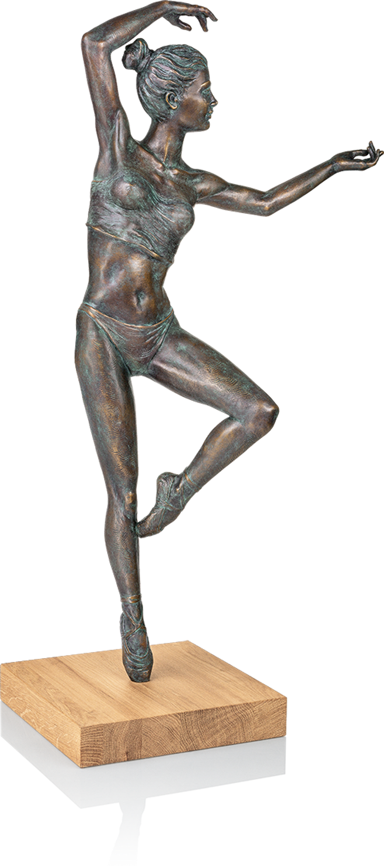 Bronzefigur »Equilibrion« von Damiano Taurino