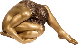 Bronzefigur Donna che si guarda von Bruno Bruni