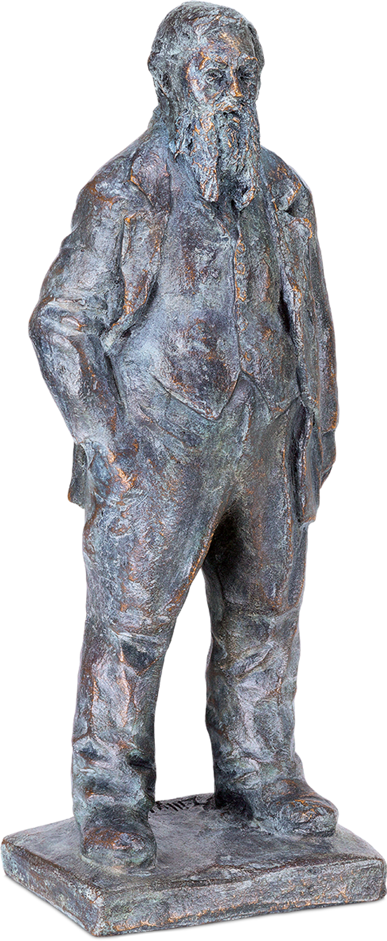 Bronzefigur Der Chef von Friedhelm Zilly