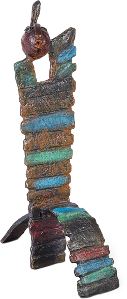 Bronzefigur Chaise magique I von Bettina  Scholl-Sabbatini