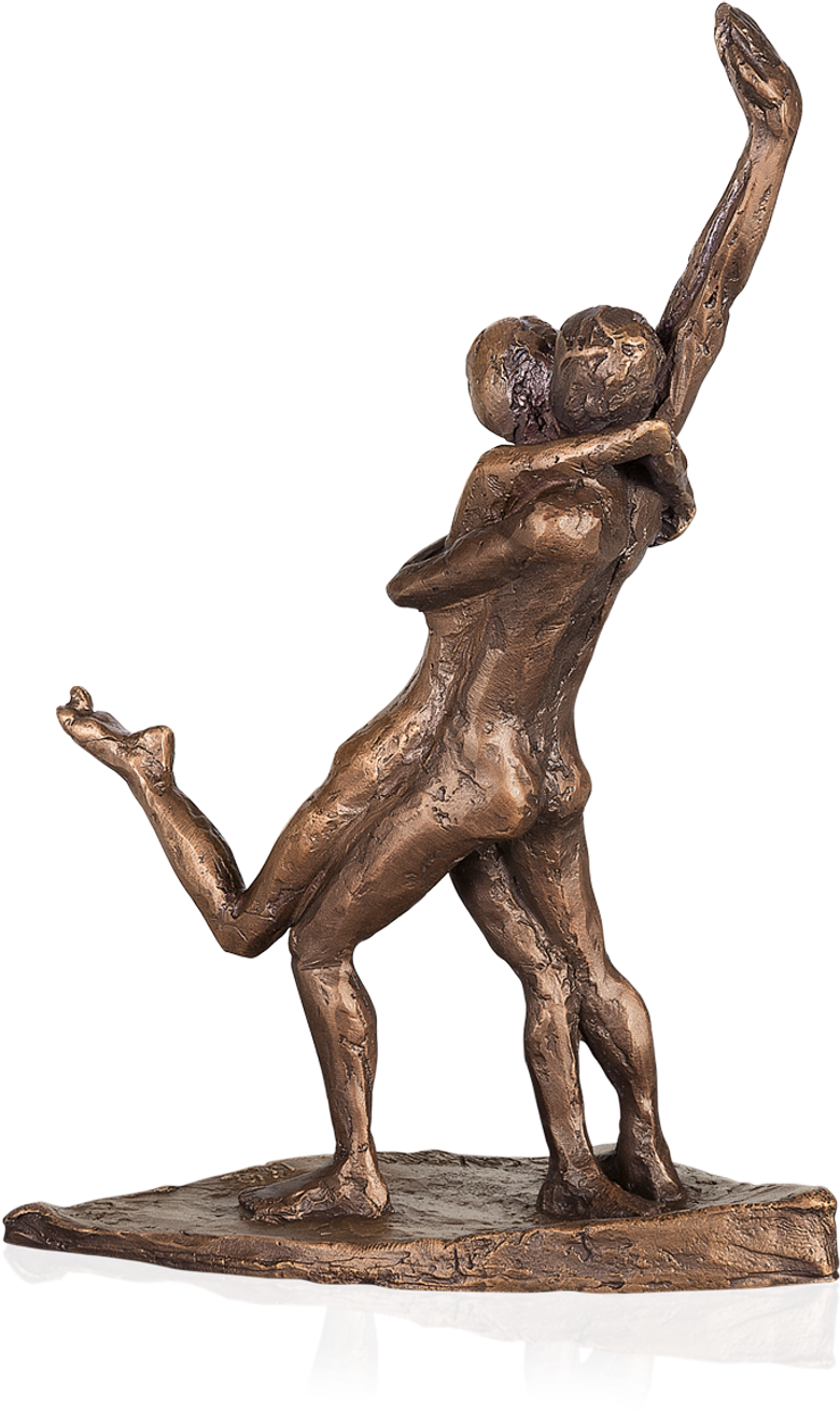 Bronzefigur Tango von Thomas Grabert