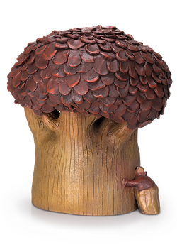 Bronzefigur Naturliebe von Anne-Sophie Gilloen