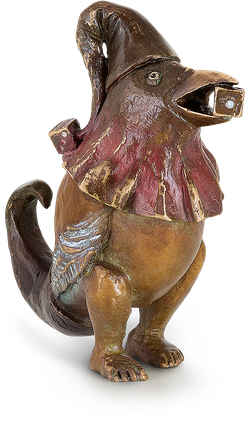 Bronzefigur Oiseau Au von Agnès Boulloche