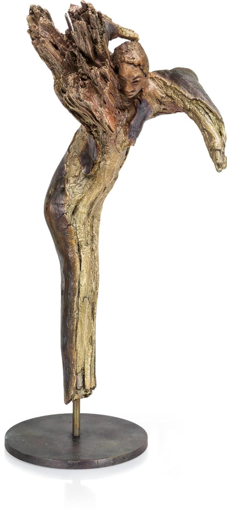 Bronzefigur Cherub von Maria-Luise Bodirsky