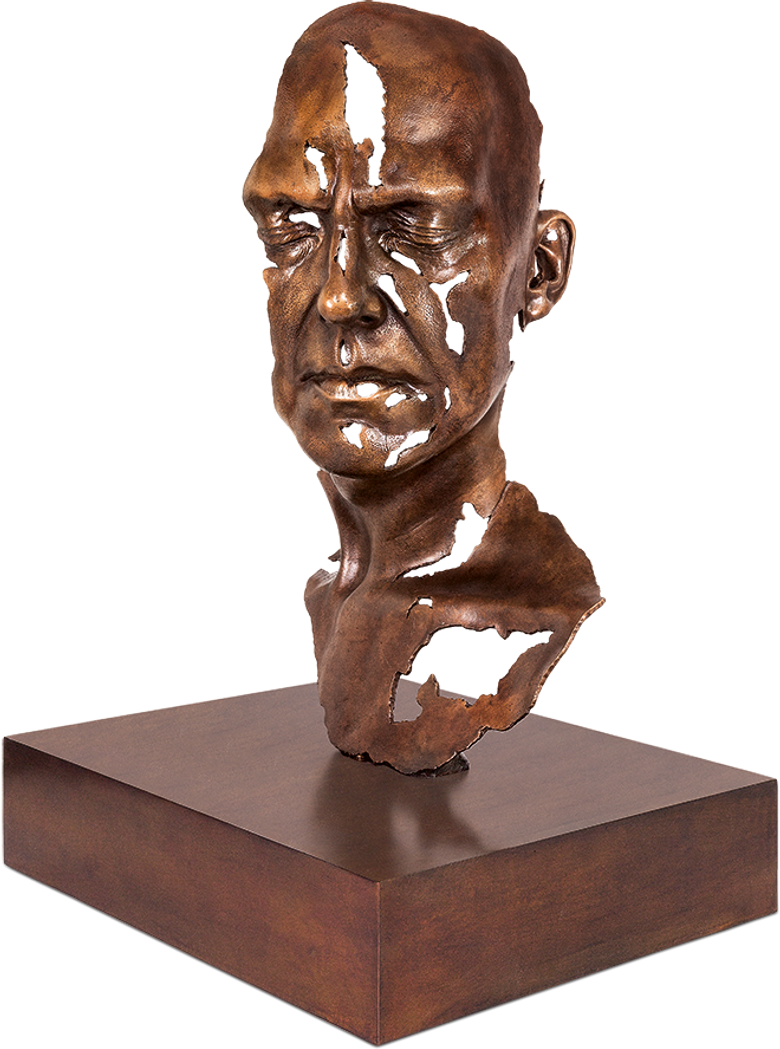 Bronzefigur Fragment II von Jamie Salmon