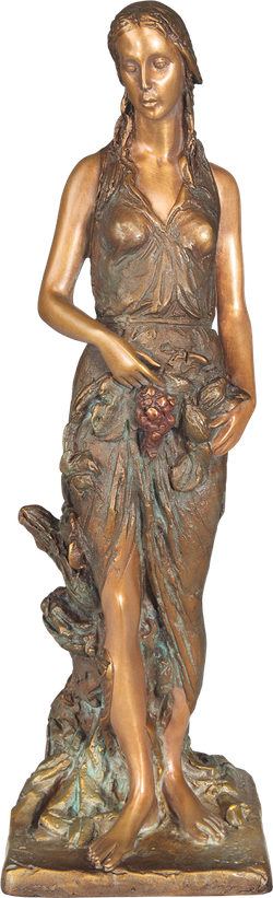 Bronzefigur Herbst von Romano Cosci