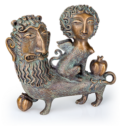 Bronzefigur Enigma eterna von Elya Yalonetski