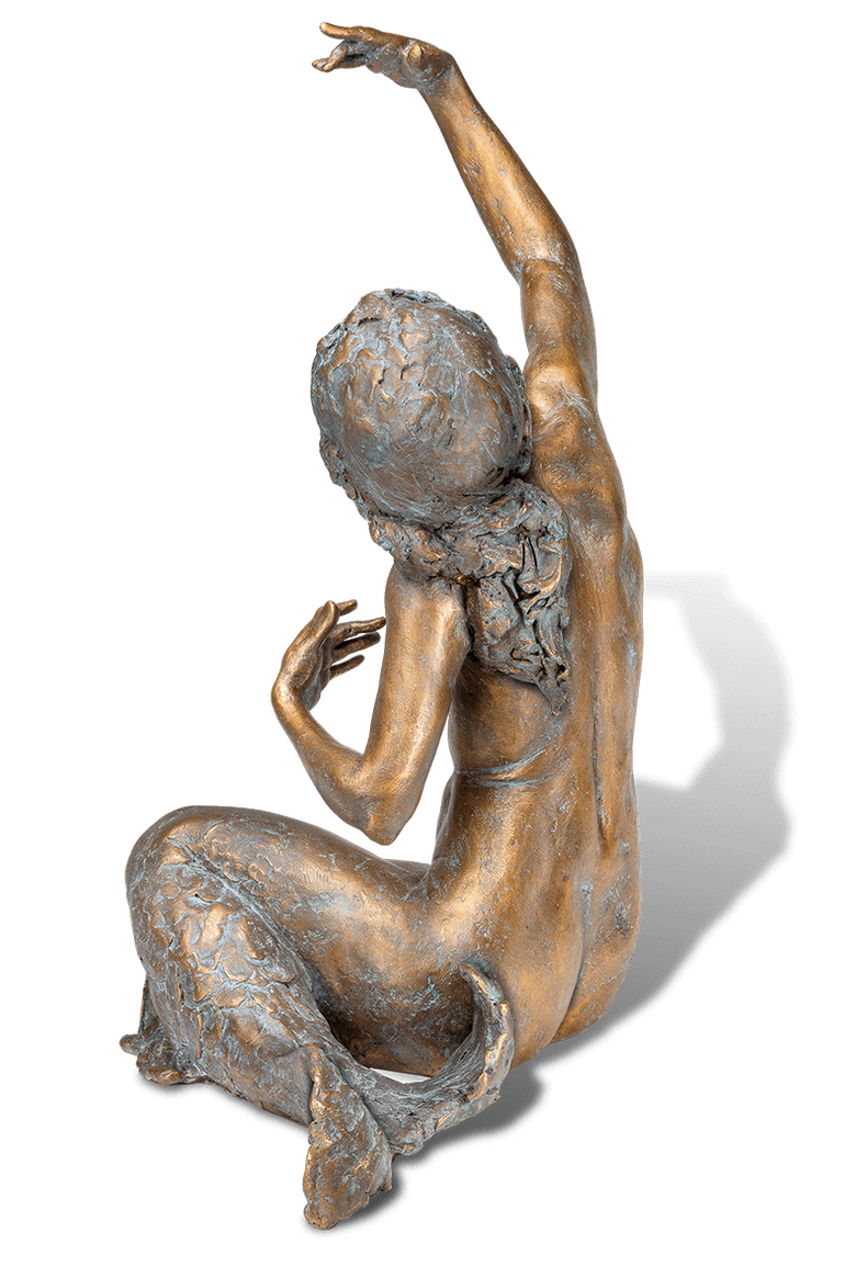 Bronzefigur »Leukosia« von Pawel Andryszewski