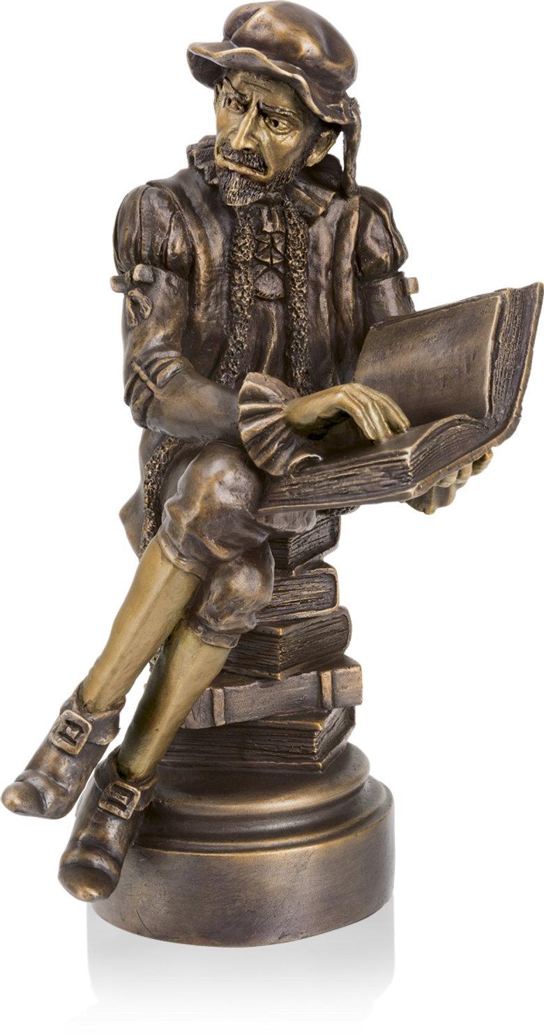 Bronzefigur Advokat von Thomas Schöne