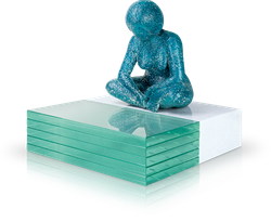 Bronzefigur Lake Tranquility von Salicath Jamali