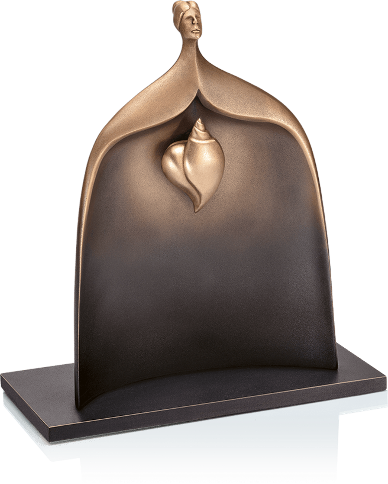 Bronzefigur »Hidden heart« von Andrea Bucci