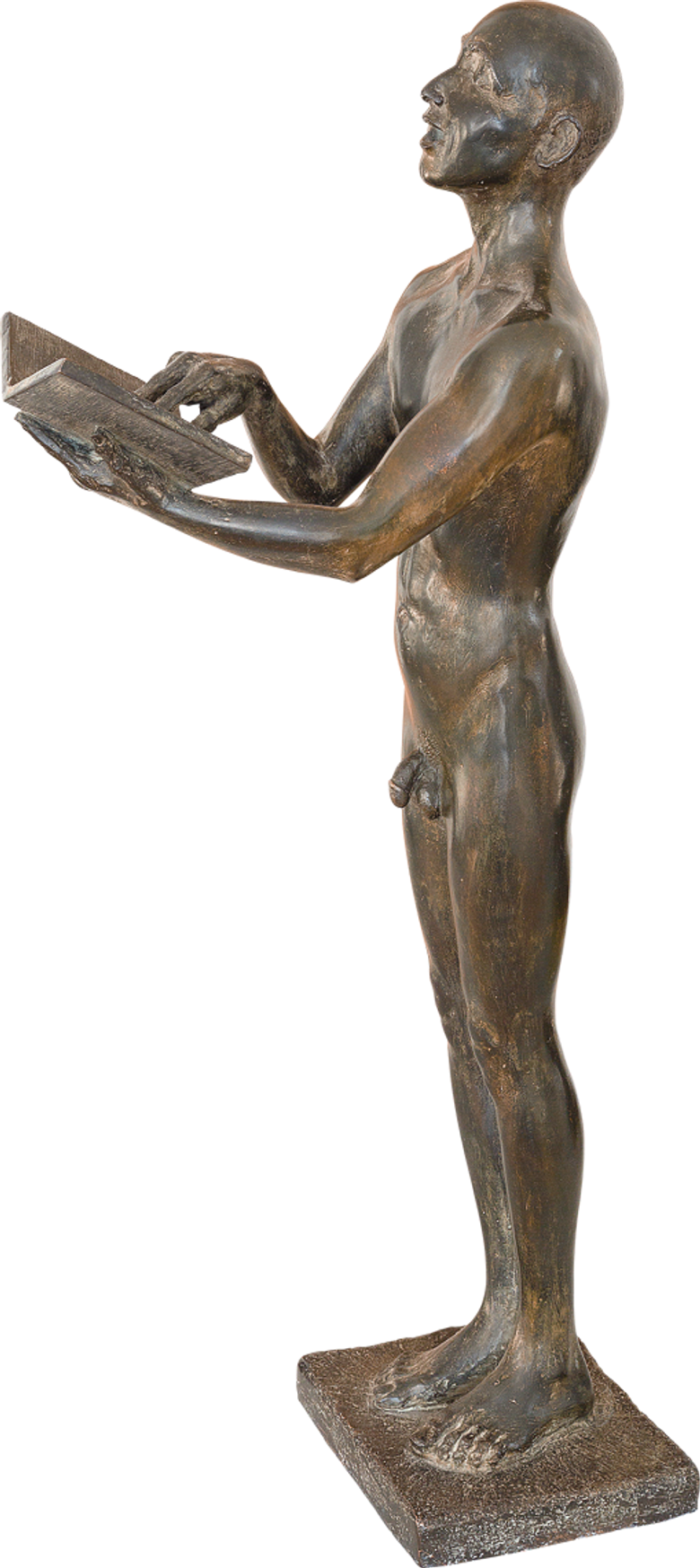 Bronzefigur Der Sänger von Rüdiger Schwenk