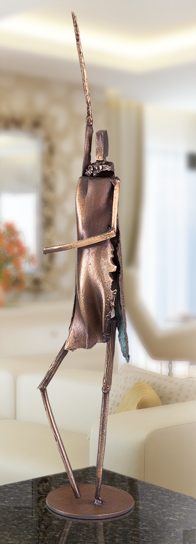 Bronzefigur Melampous von Ulrich Barnickel