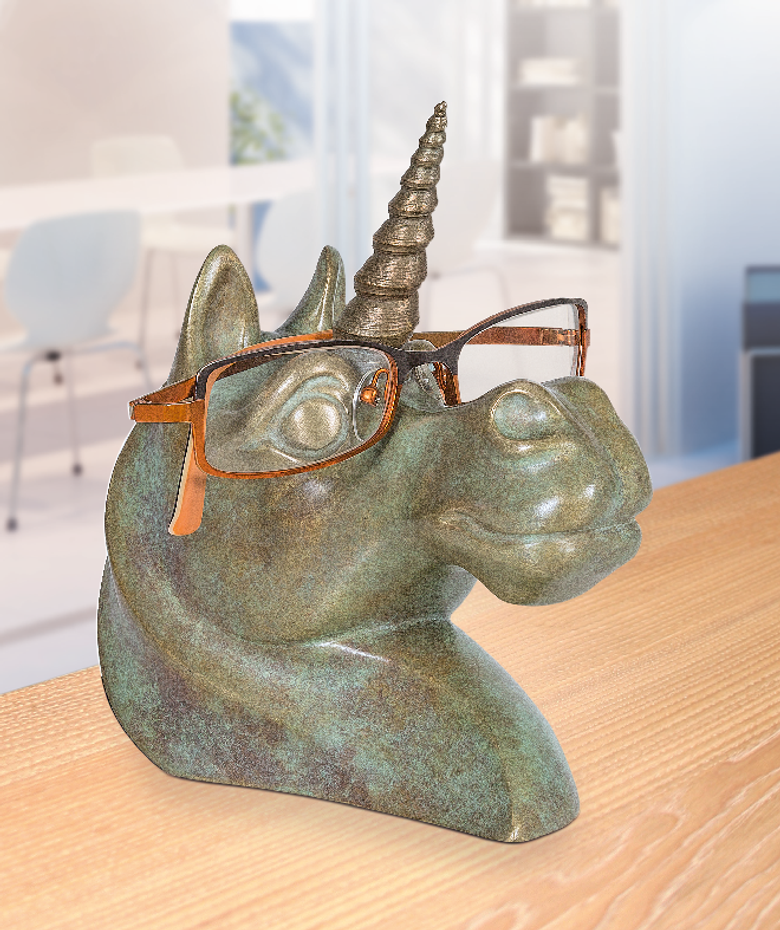 Bronzefigur Einhorn von Jagna Weber