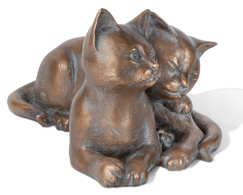 Bronzefigur »Kätzchen« aus dem Atelier Strassacker