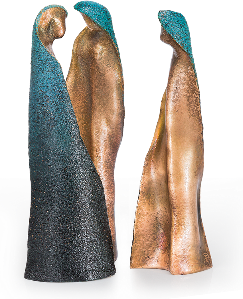 Bronzefigur Hecate von Maria-Luise Bodirsky