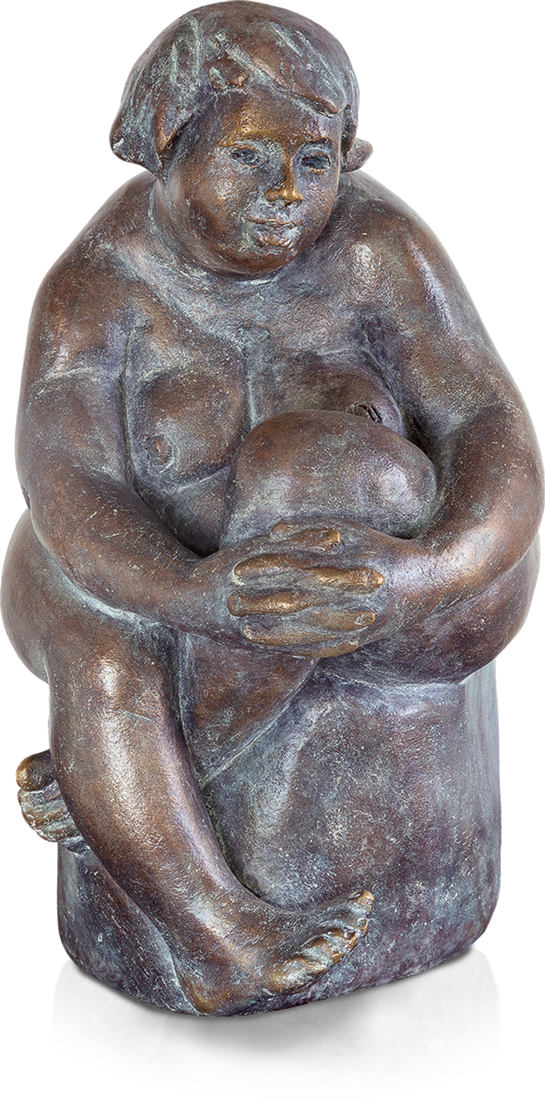 Bronzefigur Susanna von Friedhelm Zilly