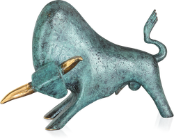 Bronzefigur Mistral von Heinz Rupp