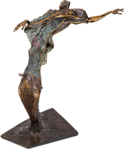 Bronzefigur Herbst von Woytek