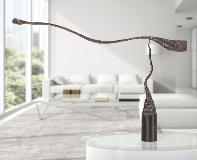 Bronzefigur Mobilé 1 von Achim Kühn