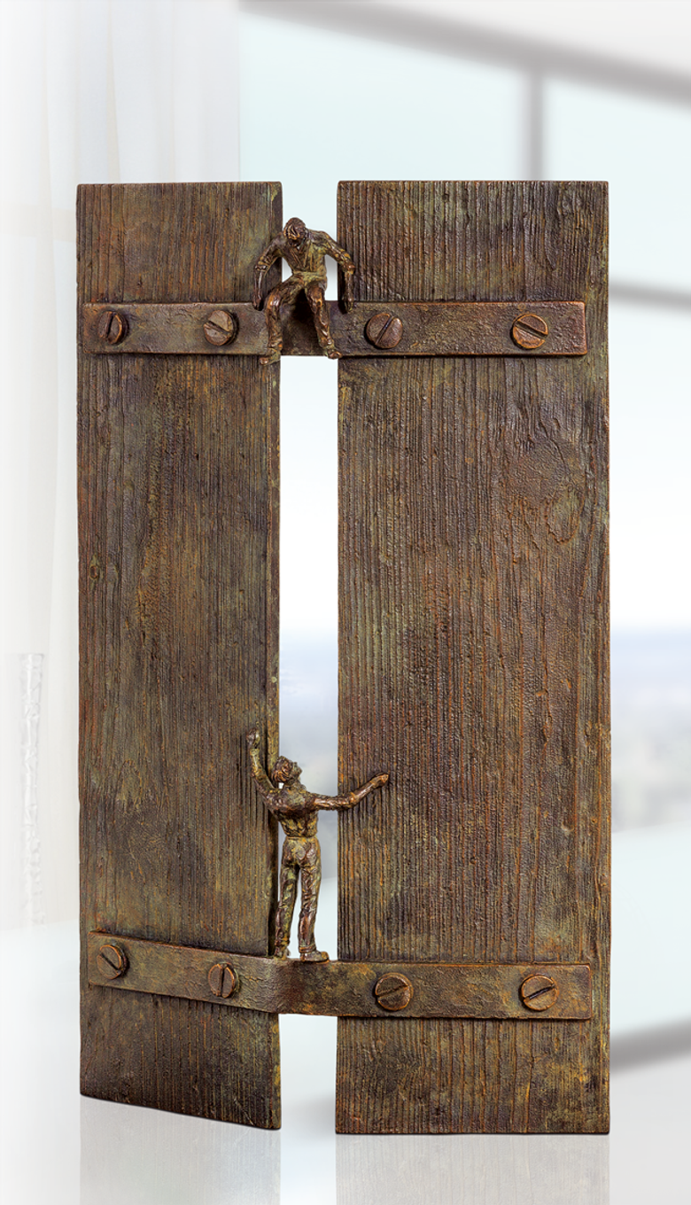 Bronzefigur Unerreichbar von Michel Favre