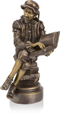 Bronzefigur Advokat von Thomas Schöne