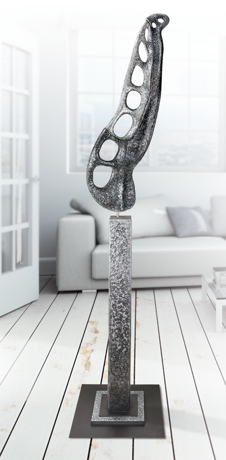 Bronzefigur The Wing von Andrea Kraft